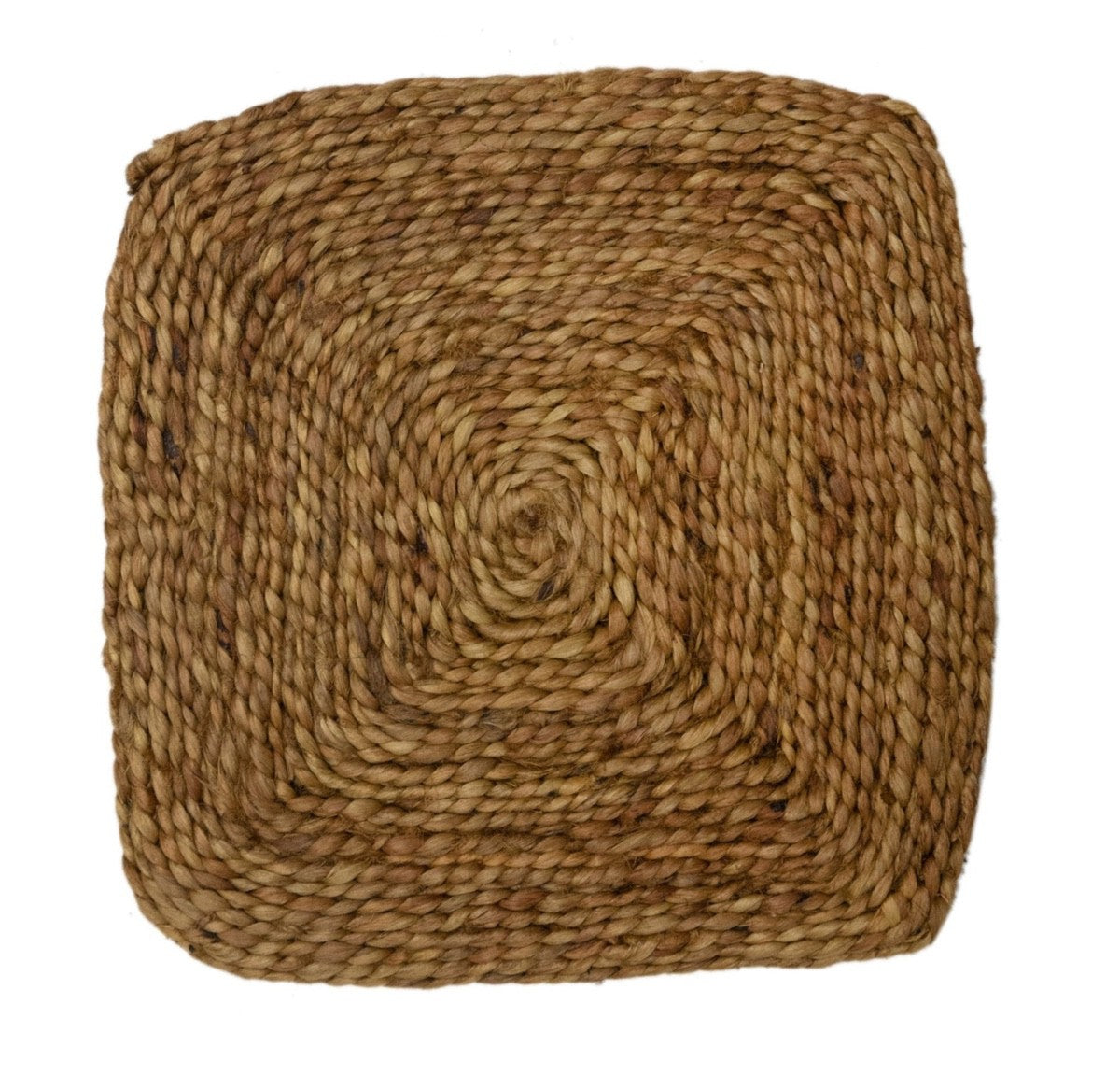 Tapis en jute doré