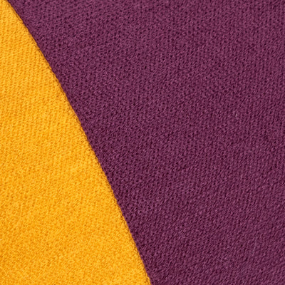 BEE MORADO Y MOSTAZA 40X70