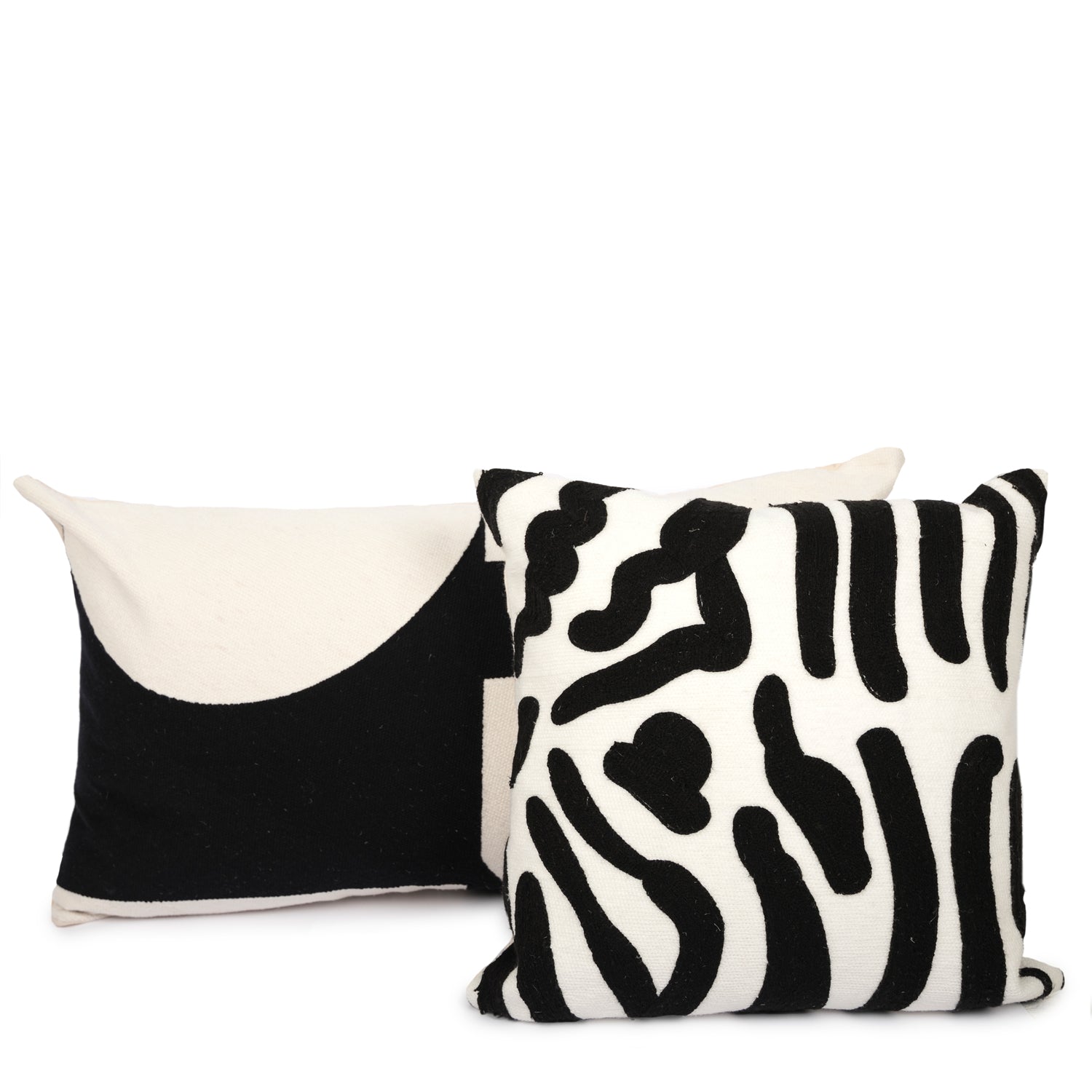 COMECOCOS HUESO Y NEGRO 40X70