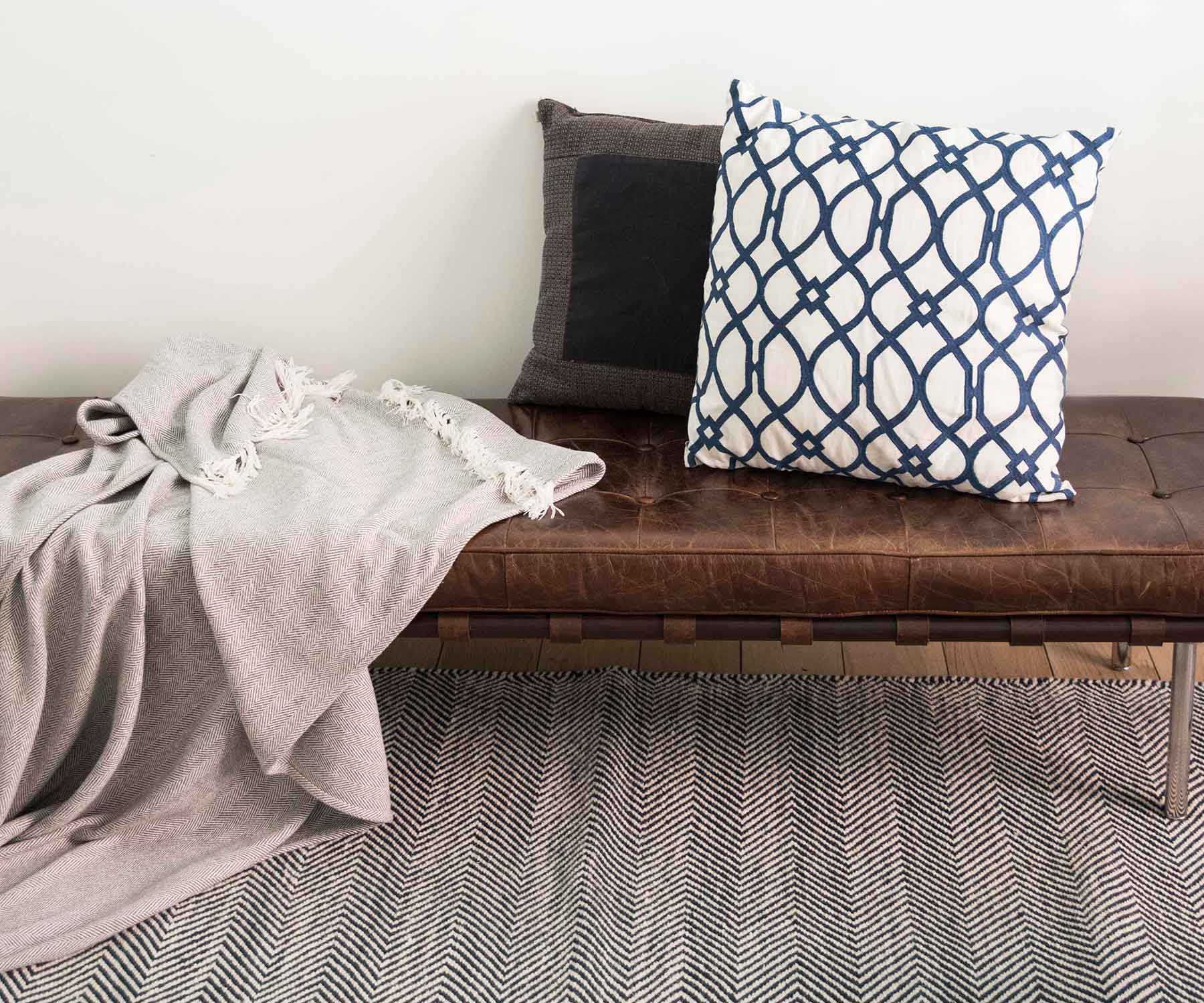 Alfombra ESPIGA AZUL - Kilombo Rugs